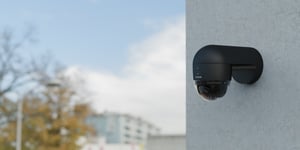 NEXT camera installed on a building